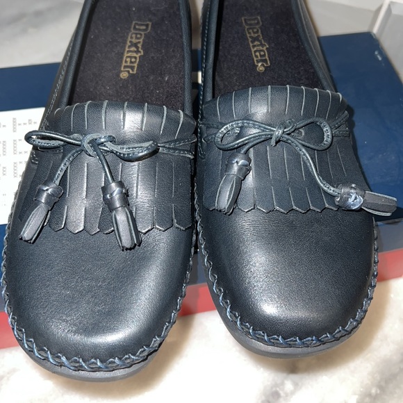 NIB Dexter navy slip on shoes - Picture 6 of 6